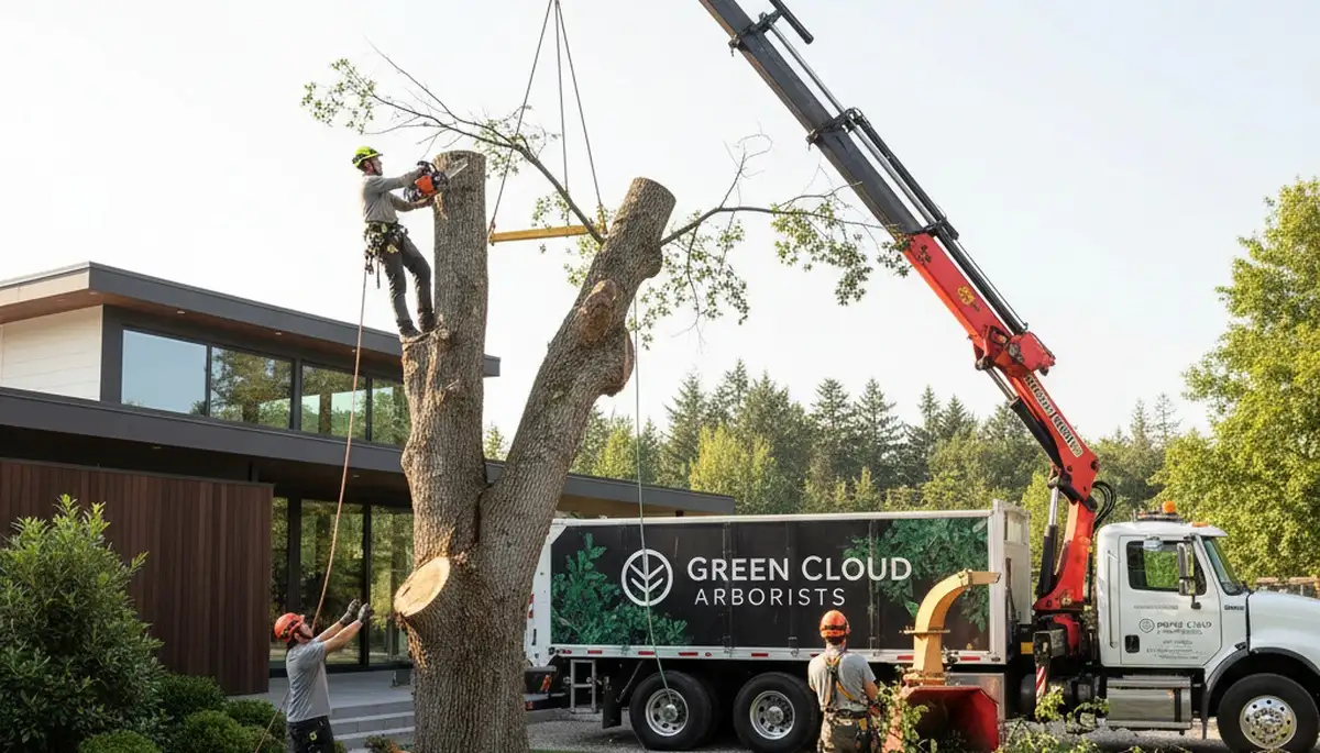 Professional landscaping and tree removal service in Dayton, OH by Chop Chop Tree experts