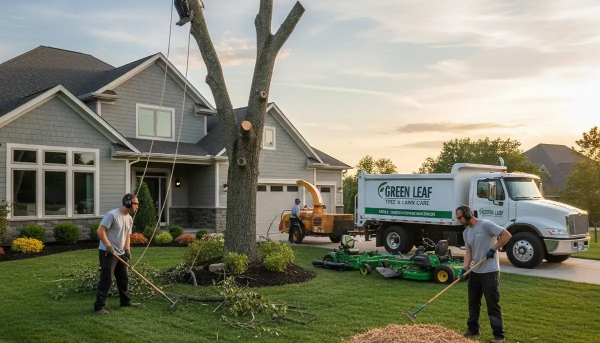 Professional lawn care and tree maintenance in Dayton, OH by Chop Chop Tree experts