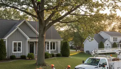 Professional tree removal service in Dayton, OH by certified arborists