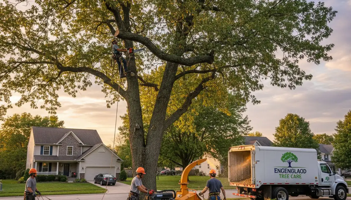 Professional tree removal service in Dayton, OH by certified arborists at Tree Trimming Dayton Ohio
