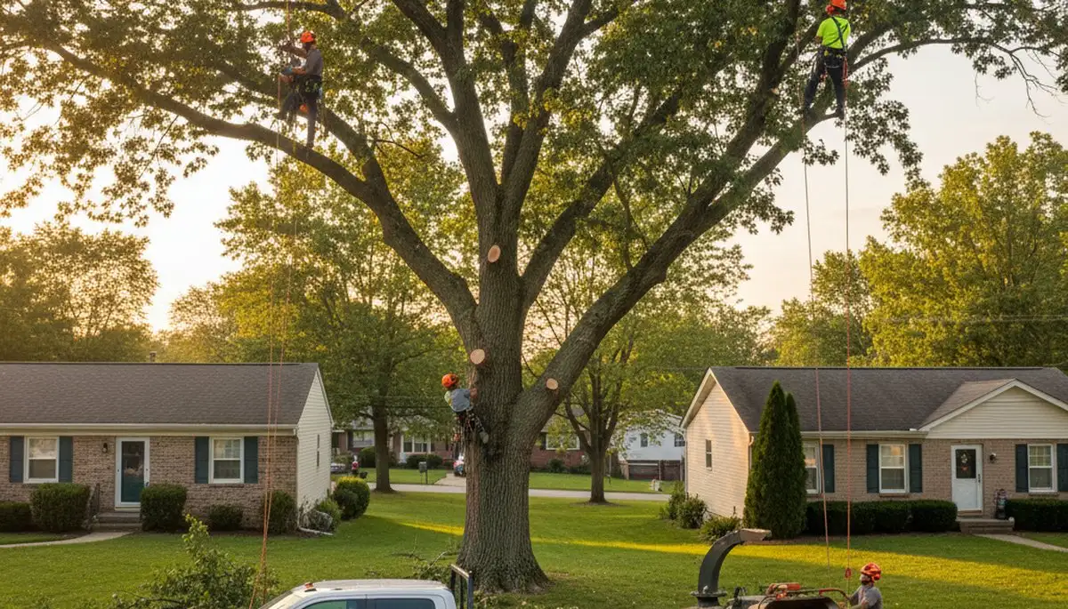 Professional tree removal service in Dayton, OH by certified arborists at Tree Trimming Dayton Ohio