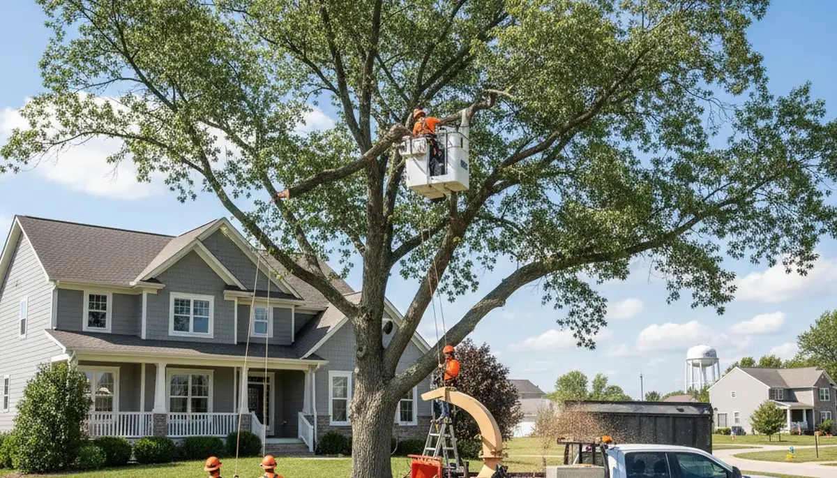 Professional tree removal service in Dayton, OH by certified arborists at Tree Trimming Dayton Ohio