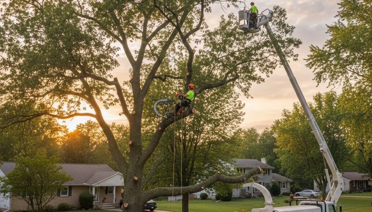 Professional tree removal service in Dayton, OH by expert arborists at Tree Trimming Dayton Ohio