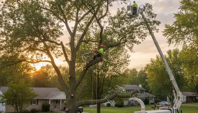 Professional tree removal service in Dayton, OH by expert arborists at Tree Trimming Dayton Ohio